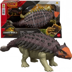 Jurassic World Rebirth figuur Ankylosaurus 24 cm met geluiden