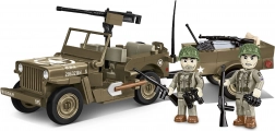 COBI építőkészlet Jeep WILLYS MB utánfutóval 1:35
