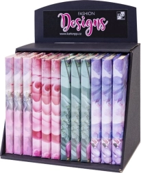 A6 BLOOM Notebook, ruled, assorted designs (96 sheets)