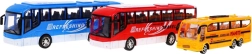 Set avtobusov za otroke 3+ Šolski avtobus in izletni avtobusi z živahnimi barvami