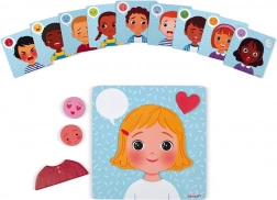 JANOD Emotions and Feelings with Templates 20 pcs