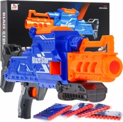 pistola giocattolo automatica Blaze Storm 8+ con 40 dardi in foam