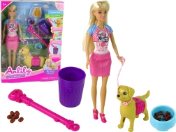 ANLILY baba kiskutyával és etetőszettel