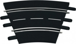 Curva 1/30° per piste Carrera Evolution, Digital 132 e Digital 124