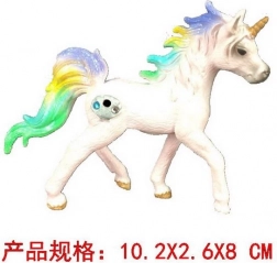 Colorful Unicorn Figurine 10 cm