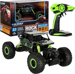 RC avto Rock Crawler 1:18 4WD 2,4 GHz – Zelena