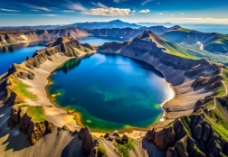 Puzzle Górskie Jezioro 1000 Elementów