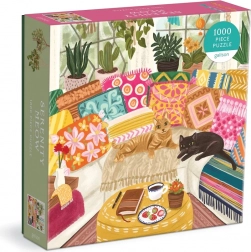 Galison Puzzle Resting Cats 1000 Pieces