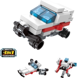 Qman Trans Collector 3-in-1 Rescue SUV Building Set