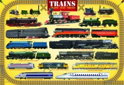 Puzzle Trains 100 pieces EUROGRAPHICS