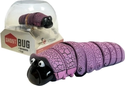 Purple caterpillar robot with infrared sensor