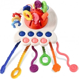 Barevná senzorická hračka - kousátko