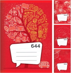 Notebook A6, ruled, 40 sheets