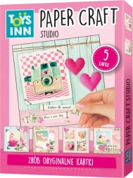 Creatieve set voor het maken van wenskaarten Hart