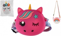 Gyerek szilikon pénztárca zsinórral - különböző színek