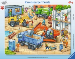 Ravensburger puzzle Velika građevinska vozila 40 dijelova