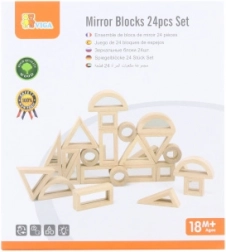 Set of Mirrored Blocks 24pcs Viga