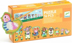 Puzzle DJECO Grandi e Piccoli nella Fattoria
