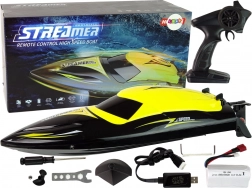 RC motorboot 2,4 GHz geel 35 km/u