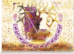 Puzzle Deer for Luck 300 pieces