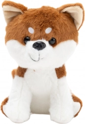 Plush Dog Shiba Inu Brown-White 20 cm