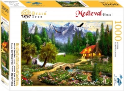 Puzzle Brain Tree - Mountain Cabin 1000 pieces