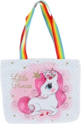 Sac bandoulière avec motif licorne