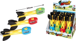 Elastic-Band Launch Arrow