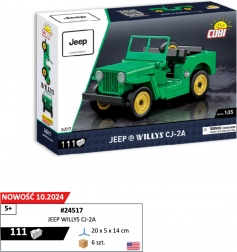 Model JEEP WILLYS CJ-2A 1:35 COBI building set