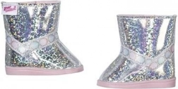 Baby Born stivaletti invernali argentati per bambola 43 cm