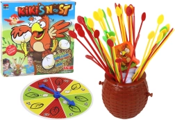 Board Game Build a Nest for KIKI – family dexterity game