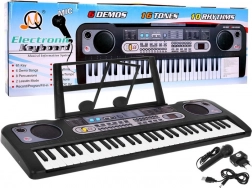 Children's Keyboard Synthesizer with Microphone and USB