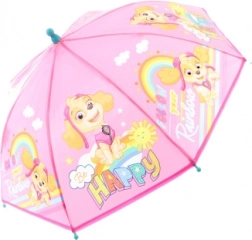 Ombrello manuale per bambini PAW PATROL – cupola rosa