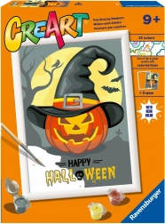 CreArt Happy Halloween paint by numbers