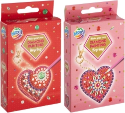 Diamond Painting – Heart Keychain