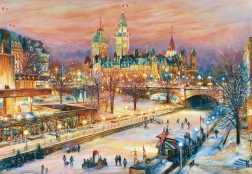 Puzzle RAVENSBURGER Festival invernale a Ottawa 1000 pezzi