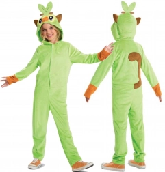 Kids Costume POKEMON Grookey Kigurumi Green 137–149 cm (10–12 years)