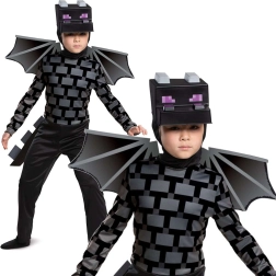Costume per bambini Ender Dragon di Minecraft 127–136 cm (7–8 anni)