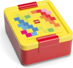 Scatola porta-pranzo Lego rosso/giallo