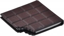 Gifty geurig notitieboek met chocoladedesign klein