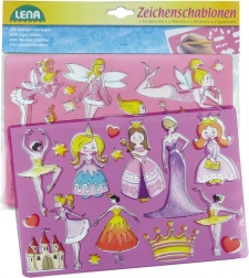 Teksjablonen prinsessen en ballerina’s LENA