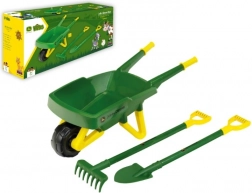 kids' garden set with wheelbarrow john deere