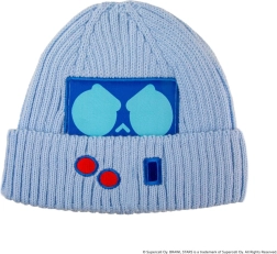 Zimná čiapka Brawl Stars 8-Bit, svetlomodrá