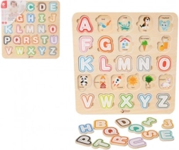 Wooden Alphabet Puzzle 30 × 30 cm