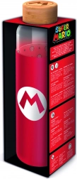 Steklenica iz stekla z ovitkom 585 ml – SUPER MARIO