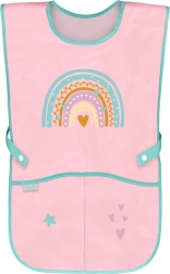 Grembiule per bambini arcobaleno rosa