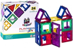 Magnetne kocke 3D Playmags set 24 kos