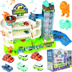 Parking à plusieurs niveaux Monde des dinosaures