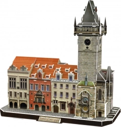 3D Puzzle Old Town Astronomical Clock, 137 pieces