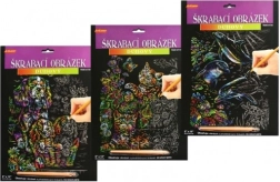 Scratch Picture Rainbow Dogs 20x25 cm